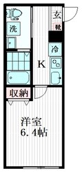 木もれ陽ショコラの物件間取画像